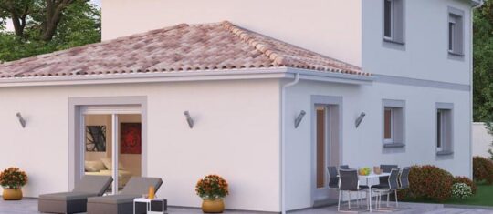 construction d'une maison à étage