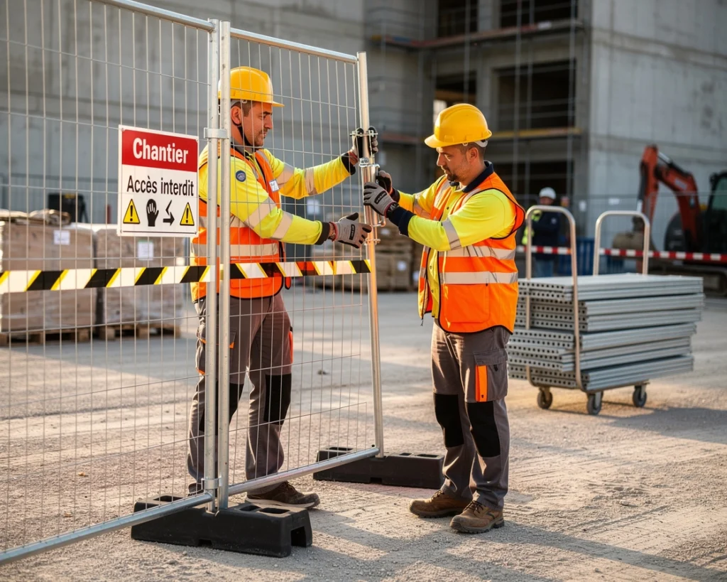 protection d’un chantier