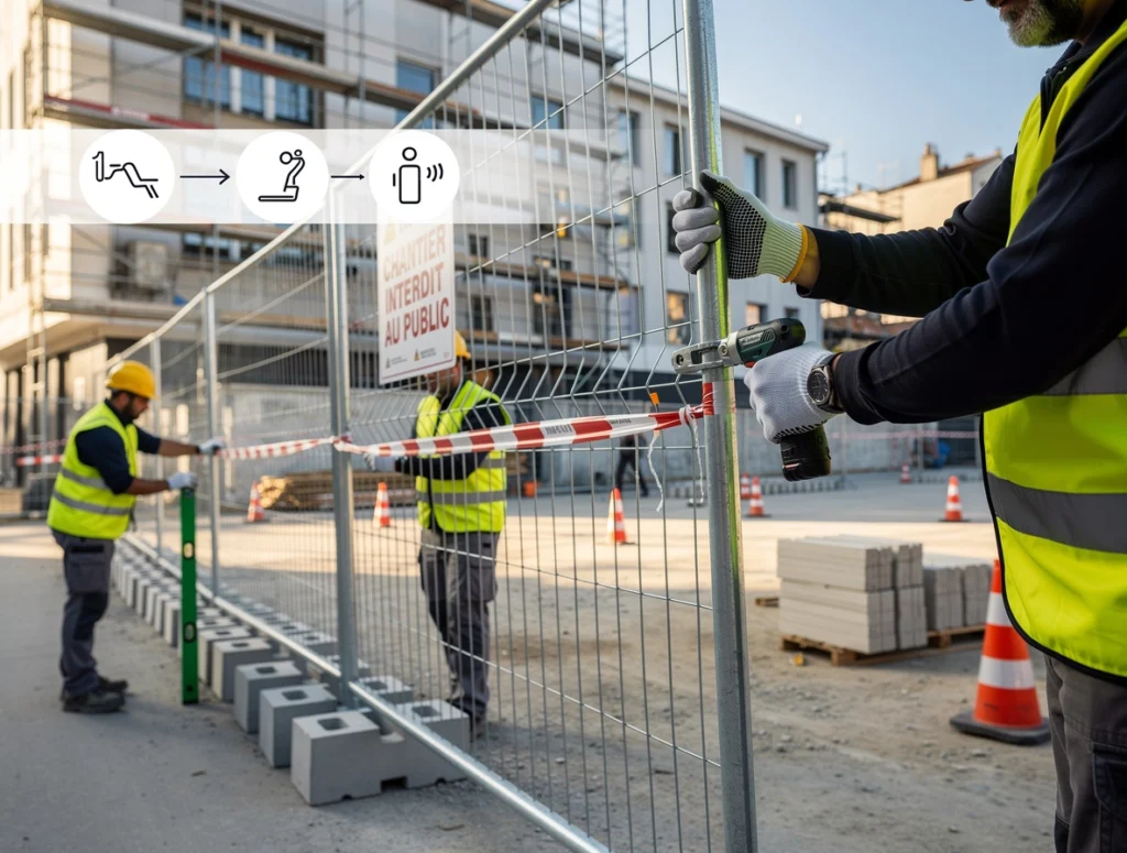 protection d’un chantier
